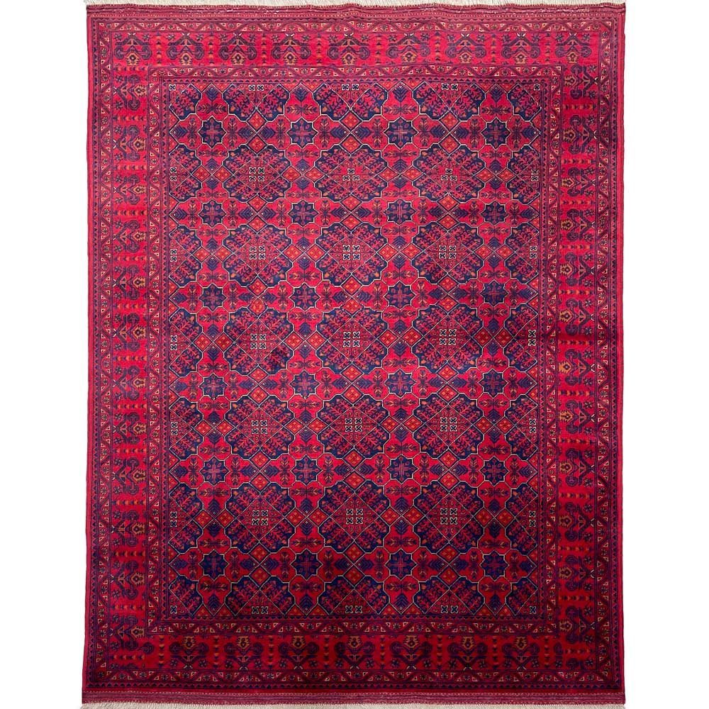 El Dokuma Afgan Khal Muhammadi Yün Halı (170x230 cm)