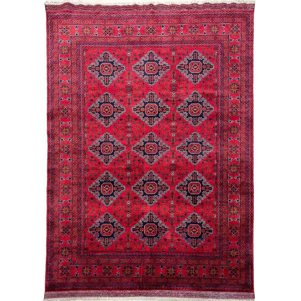 El Dokuma Afgan Khal Muhammadi Yün Halı (170x245 cm)