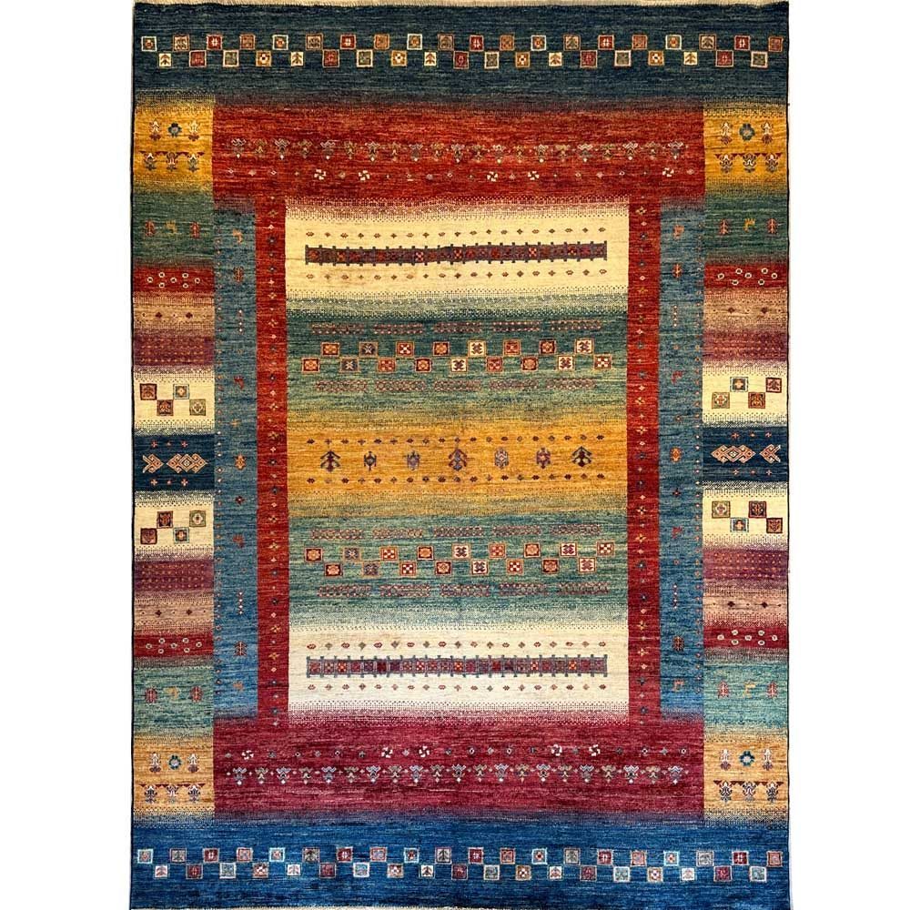 El Dokuma Afgan Kabile Yün Halı (180x230 cm)