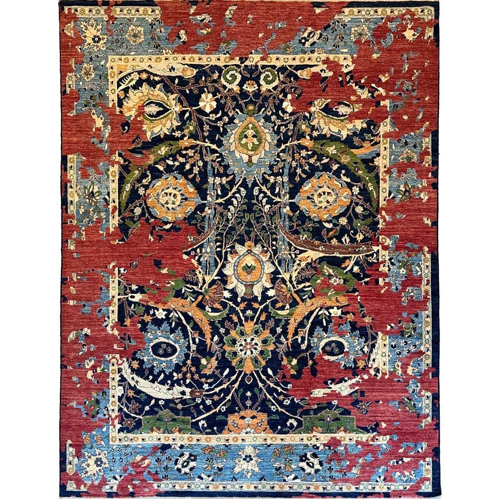 El Dokuma İran Kerman Yün Halı (245x300 cm)
