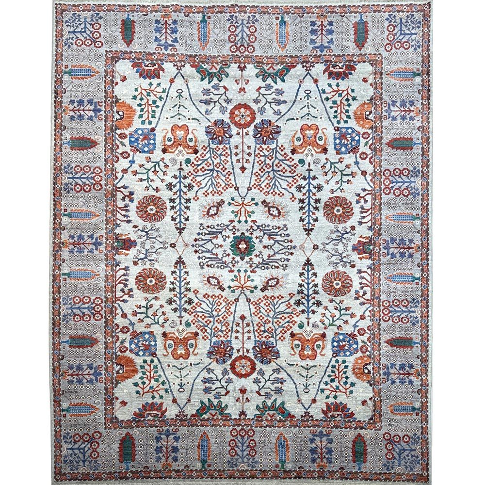El Dokuma Afgan Sultani Yün Halı (280x360 cm)