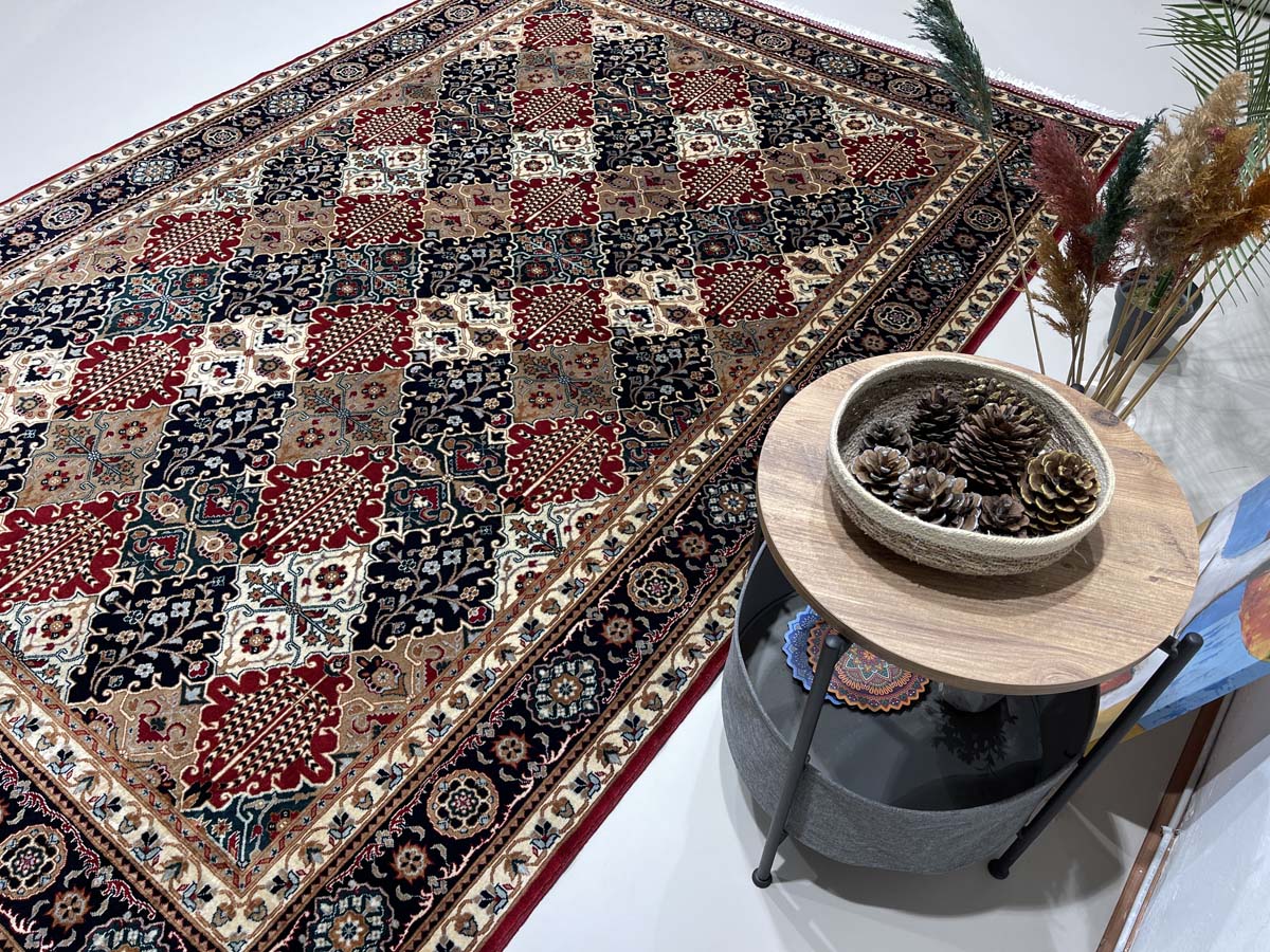 El Dokuma Afgan Bilicik İnce Dokuma Yün Halı (200x300 cm) - Görsel 2