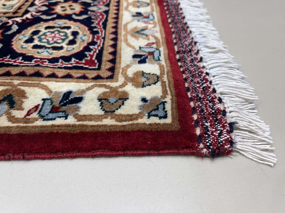 El Dokuma Afgan Bilicik İnce Dokuma Yün Halı (200x300 cm) - Görsel 4