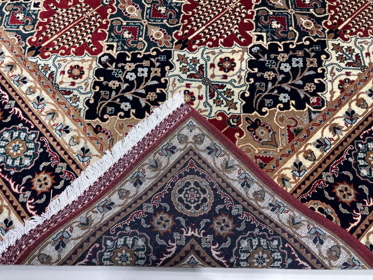 El Dokuma Afgan Bilicik İnce Dokuma Yün Halı (200x300 cm) - Görsel 7