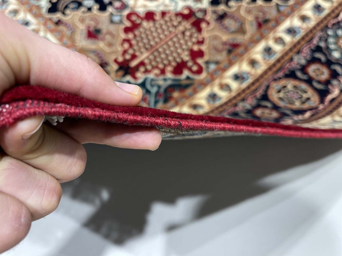 El Dokuma Afgan Bilicik İnce Dokuma Yün Halı (200x300 cm) - Görsel 10