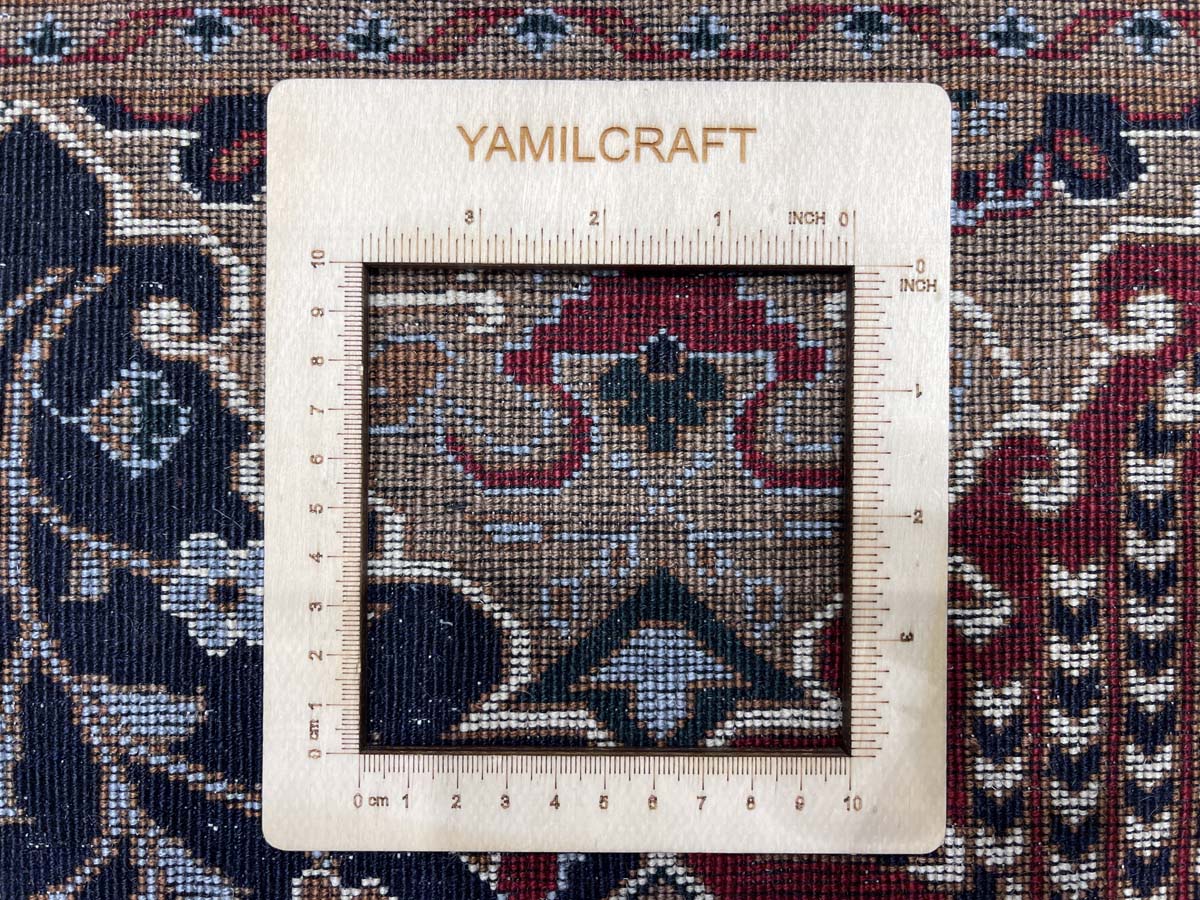 El Dokuma Afgan Bilicik İnce Dokuma Yün Halı (200x300 cm) - Görsel 8