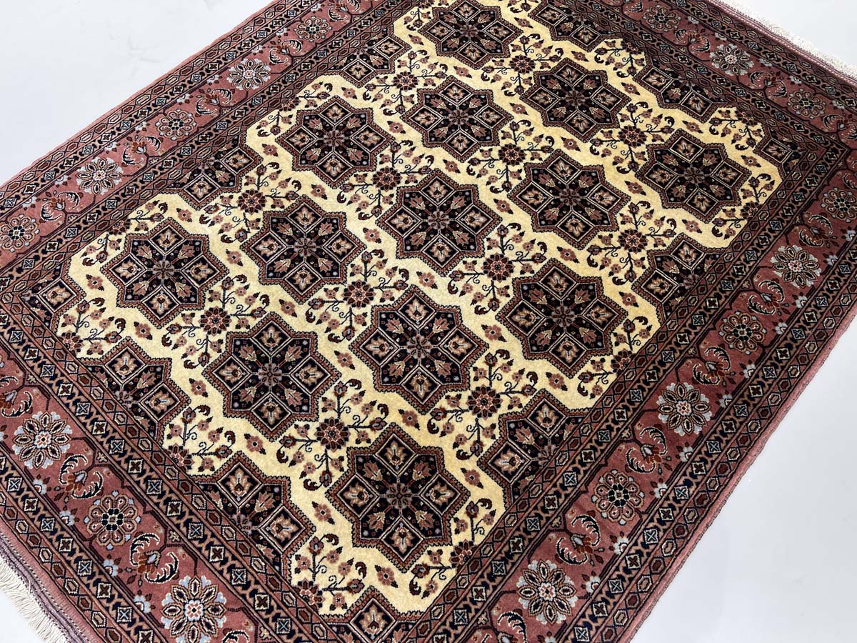 El Dokuma Afgan Bilicik İnce Dokuma Yün Halı (150x200 cm) - Görsel 7