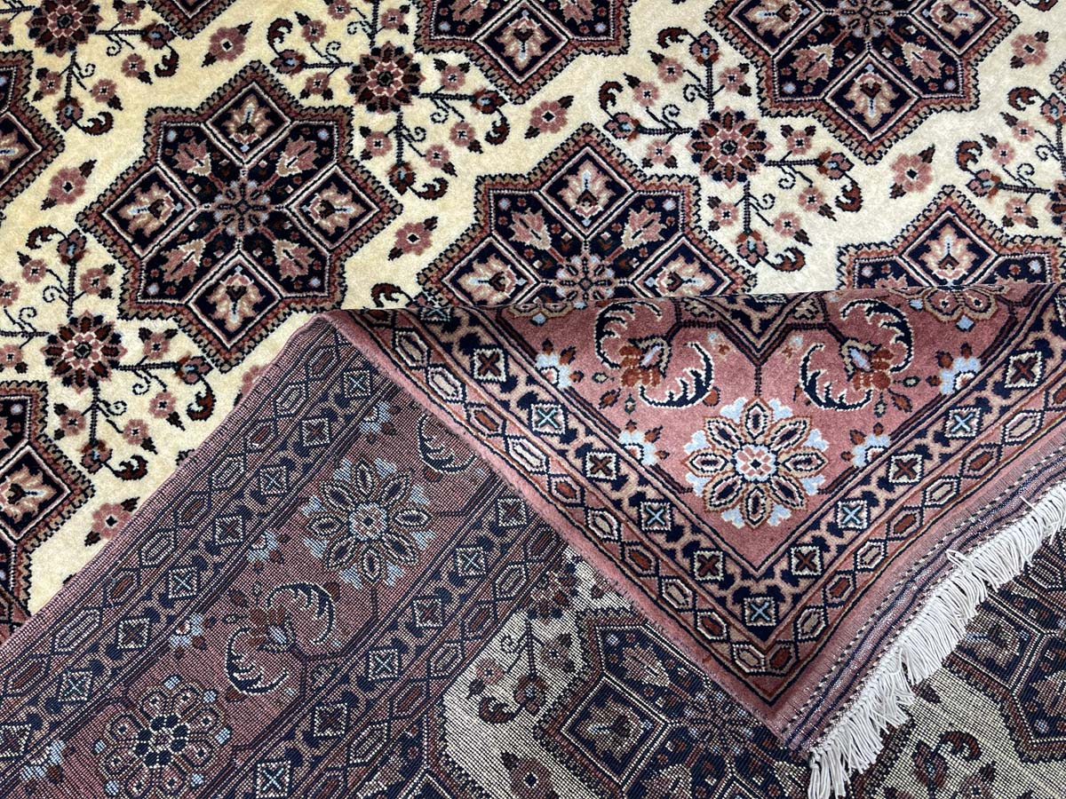 El Dokuma Afgan Bilicik İnce Dokuma Yün Halı (150x200 cm) - Görsel 5