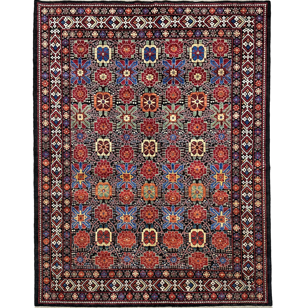 El Dokuma Afgan Kabile Yün Halı (250x300 cm)