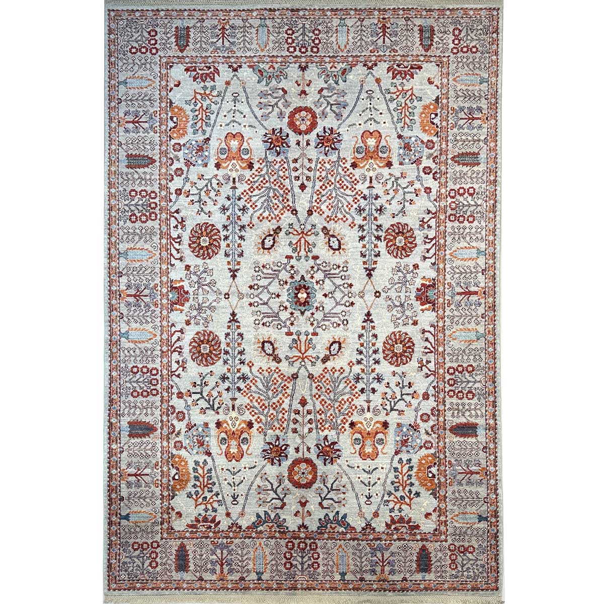 El Dokuma Afgan Sultani Yün Halı (200x300 cm)