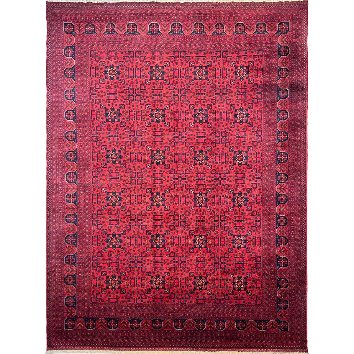 El Dokuma Afgan Khal Mohammadi Yün Halı (260x350 cm)