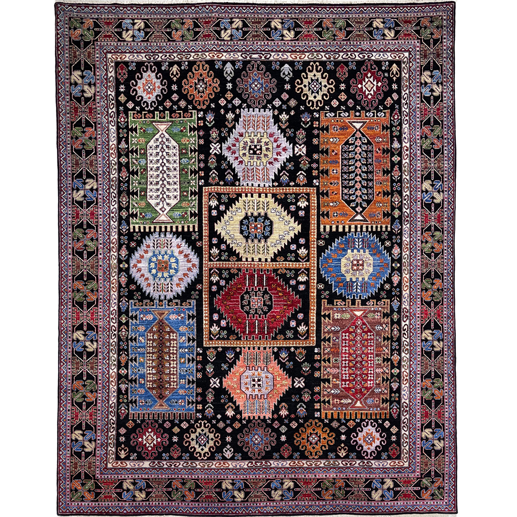El Dokuma Afgan Veziri Kabile Yün Halı (260x340 cm)