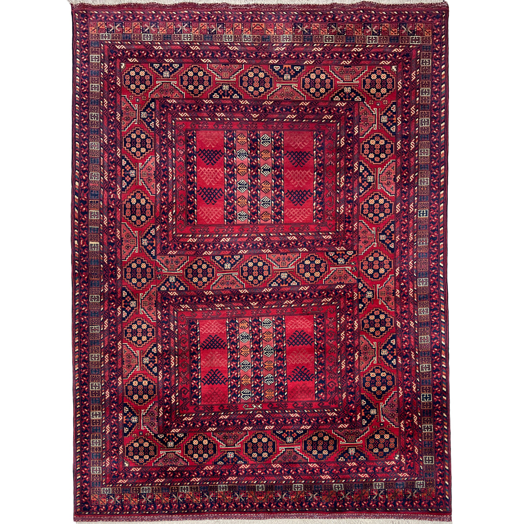 El Dokuma Afgan Khal Mohammadi Yün Halı (170x250 cm)