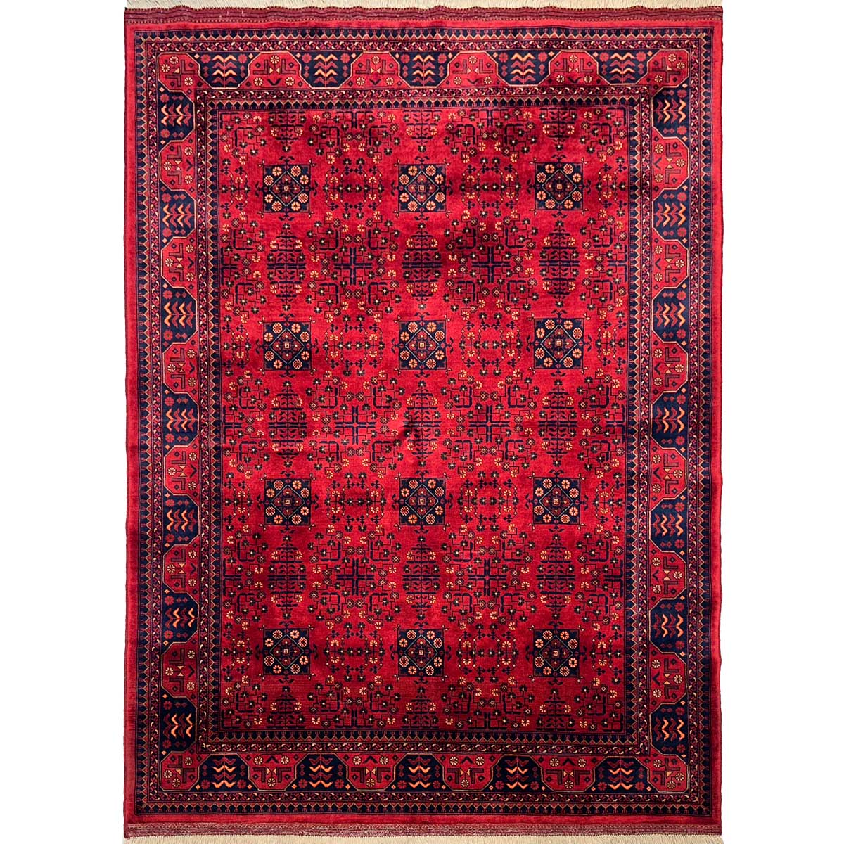 El Dokuma Afgan Khal Mohammadi Yün Halı (175x245 cm)
