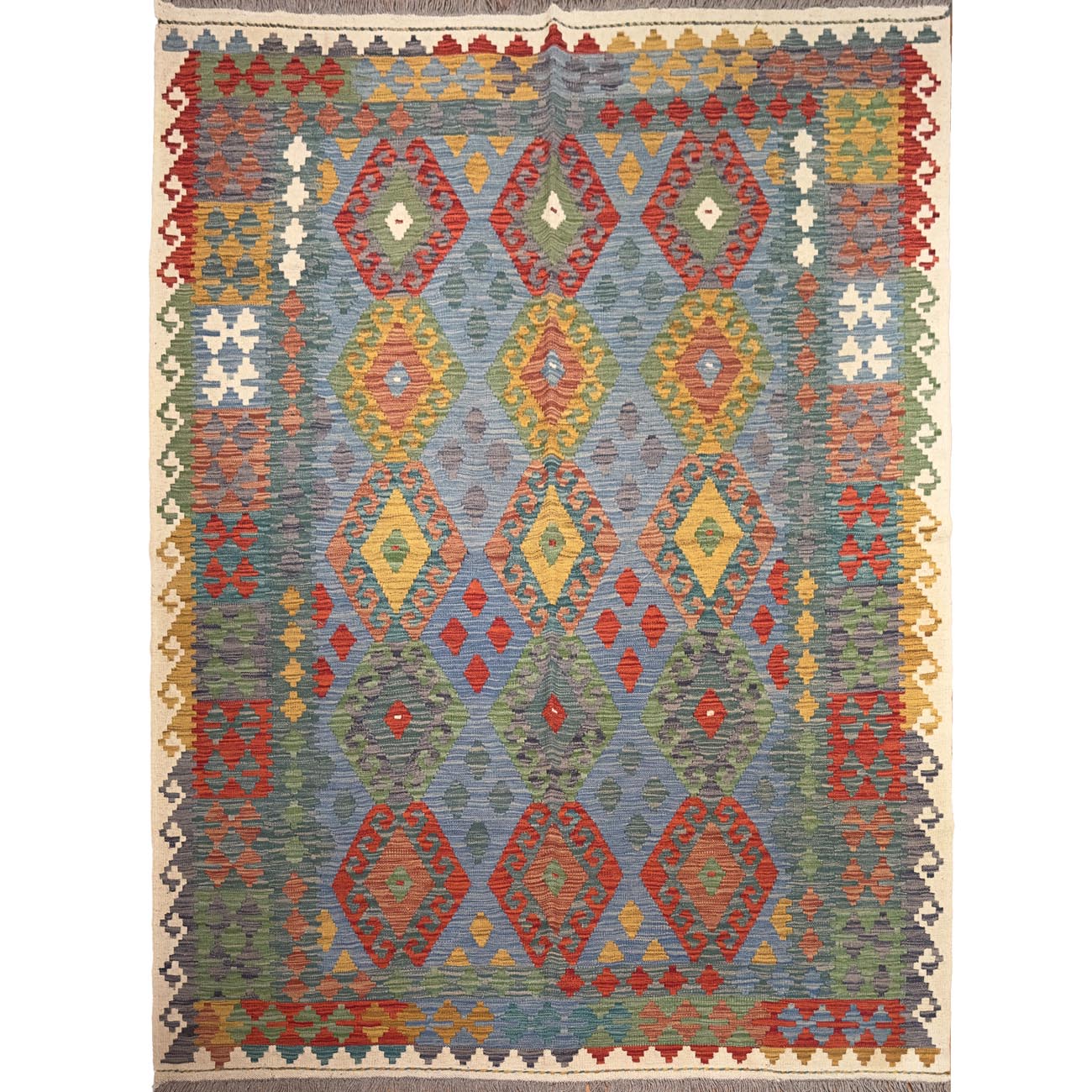 El Dokuma Anadolu Desenli Yün Kilim (180x240 cm)