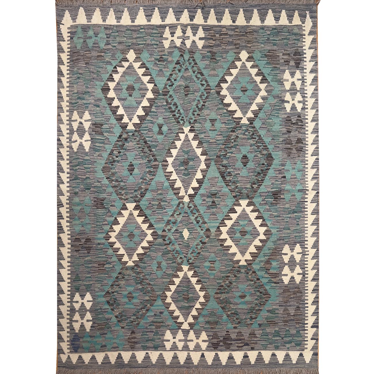 El Dokuma Anadolu Desenli Yün Kilim (150x190 cm)