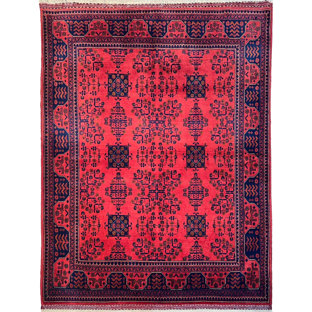 El Dokuma Afgan Khal Mohammadi Yün Halı (155x205 cm)