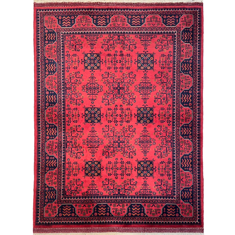 El Dokuma Afgan Khal Mohammadi Yün Halı (155x200 cm)