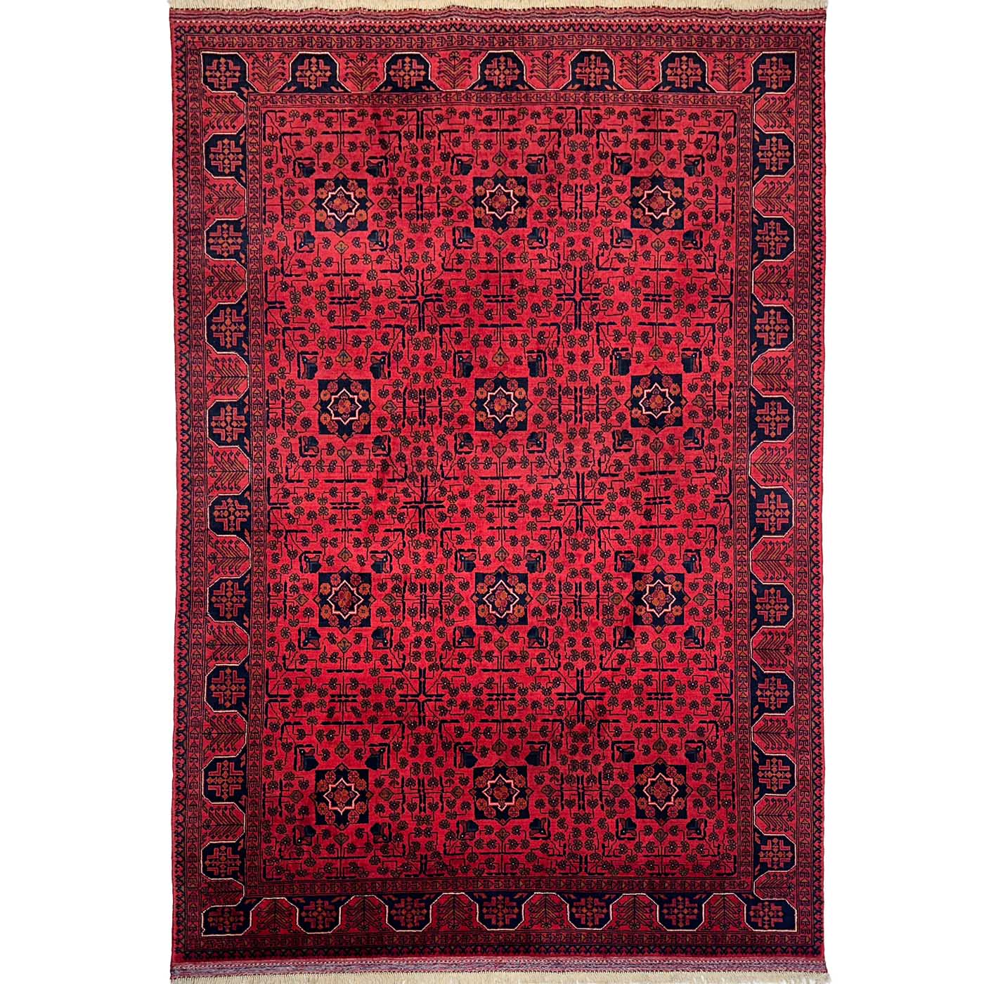 El Dokuma Afgan Khal Mohammadi Yün Halı (175x250 cm)