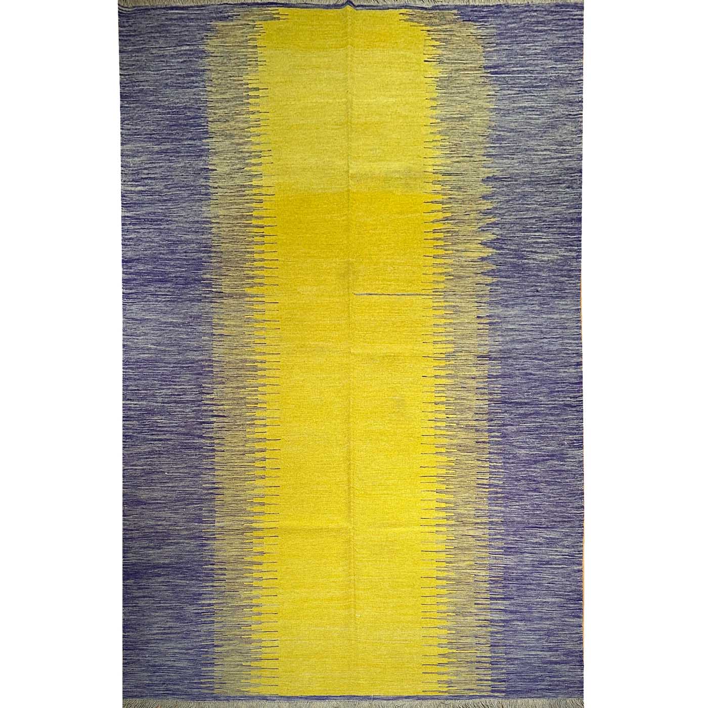 El Dokuma Modern Yün Kilim (200x300 cm)