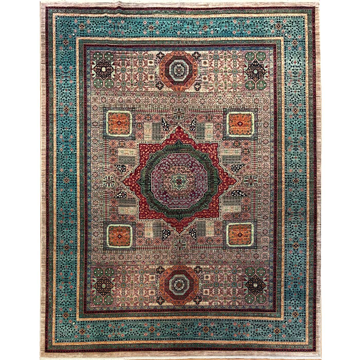 El Dokuma İnce Memlük Yün Halı (300x400 cm)