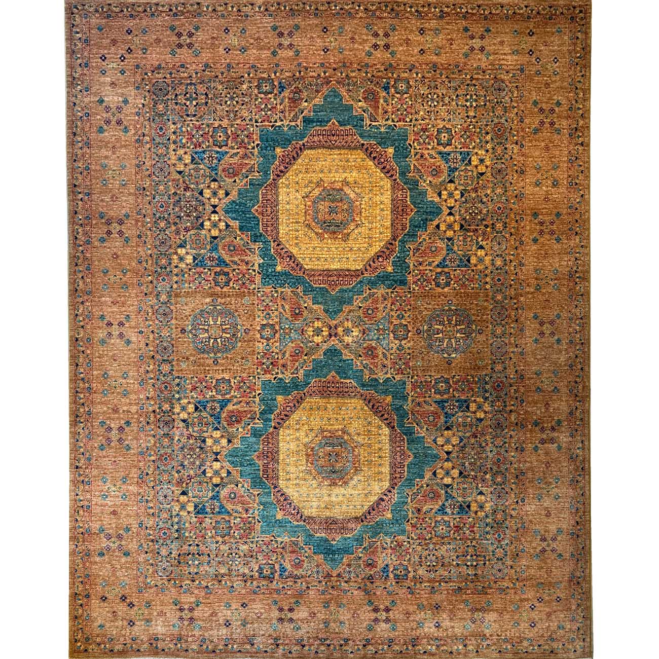 El Dokuma Premium Memlük Yün Halı (250x300 cm)