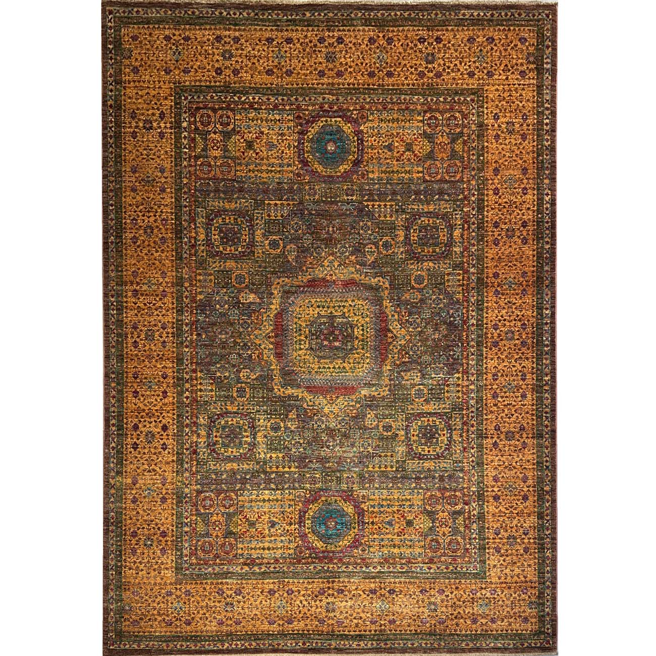El Dokuma Premium Memlük Yün Halı (175x245 cm)