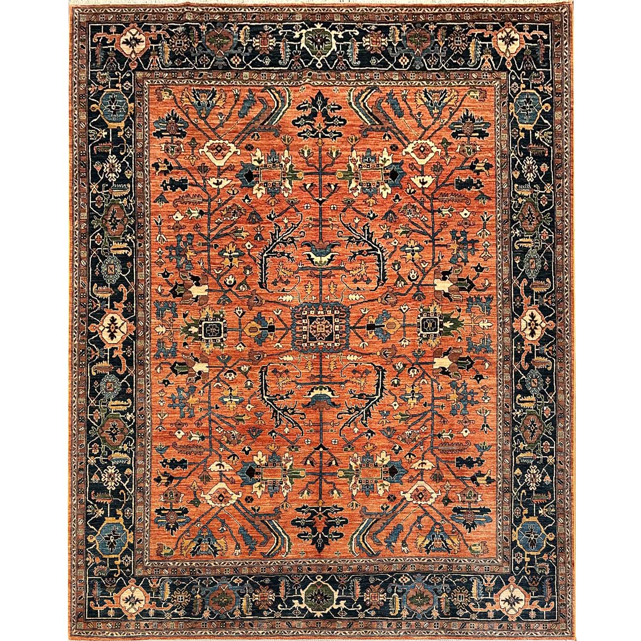 El Dokuma İran Heris Yün Halı (250x300 cm)