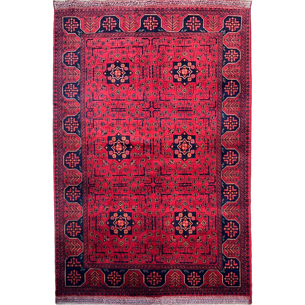 El Dokuma Türkmen Hamyap Yün Halı (130x190 cm)