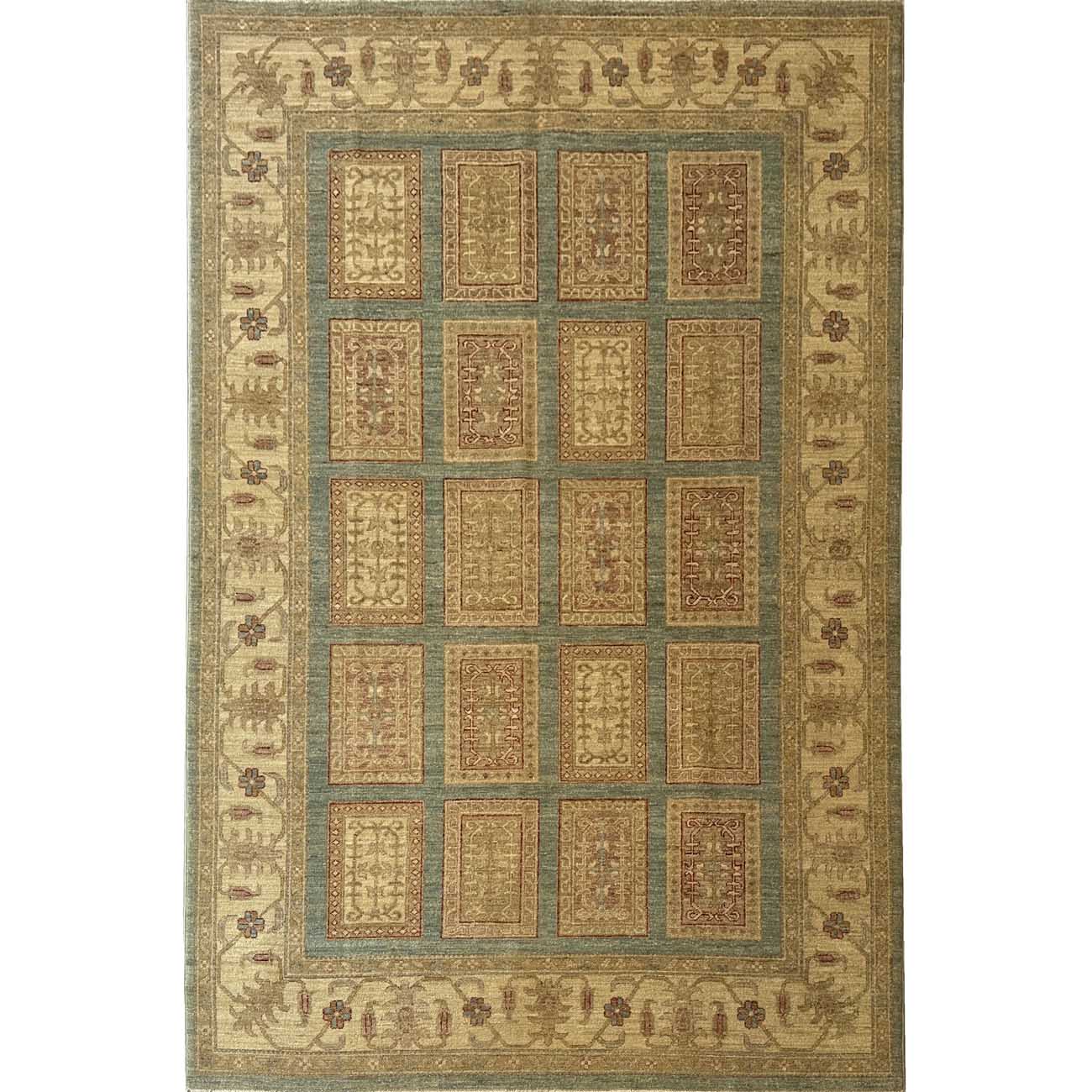 El Dokuma Bahtiyar Uşak Yün Halı (165x235 cm)