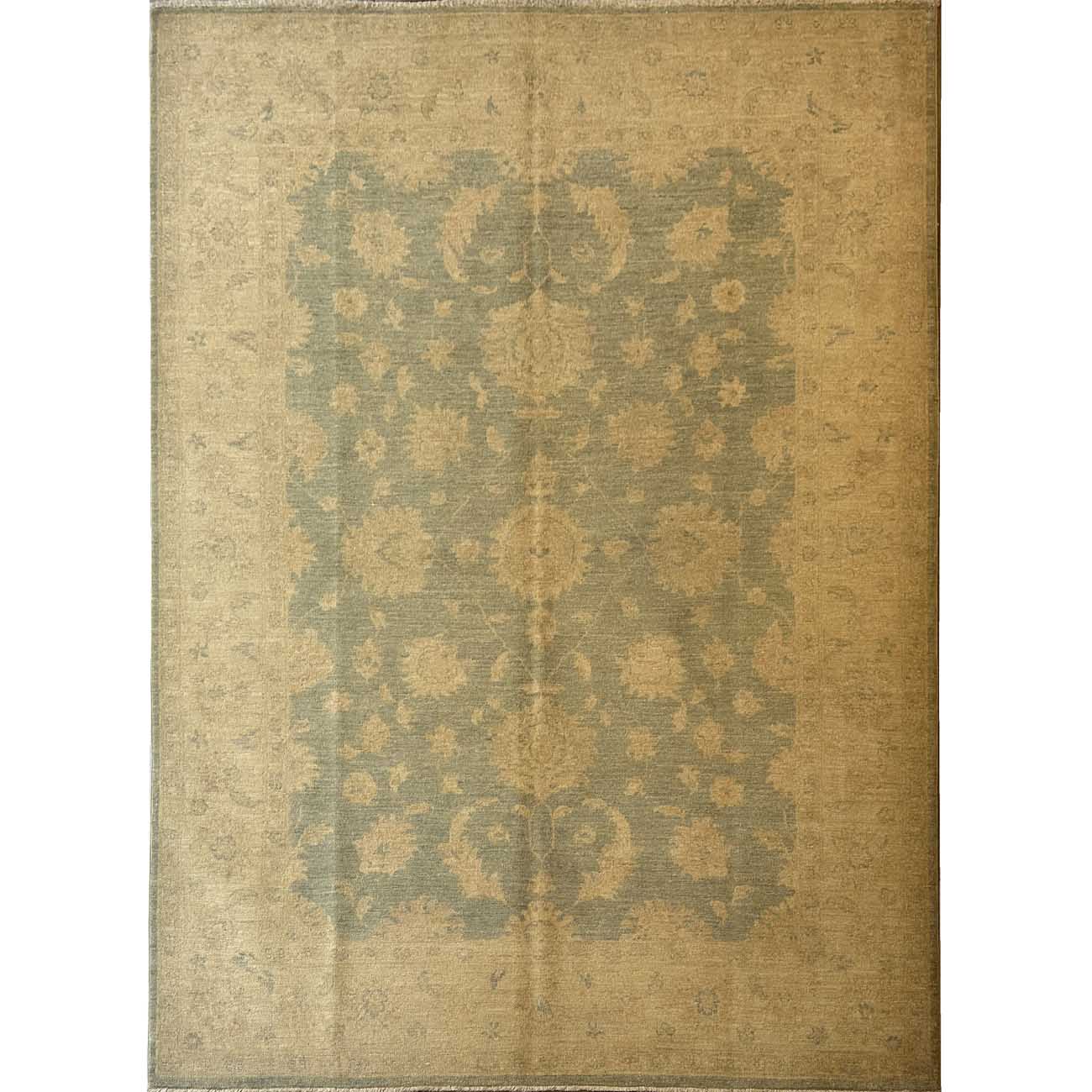 El Dokuma Floral Uşak Yün Halı (170x225 cm)