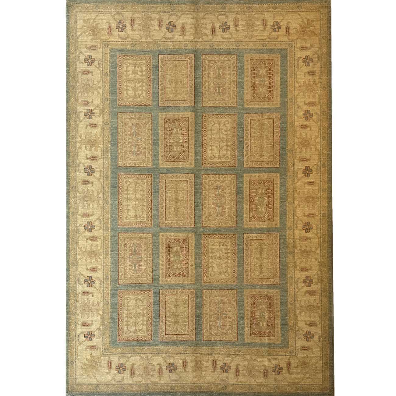 El Dokuma Bahtiyar Uşak Yün Halı (170x235 cm)