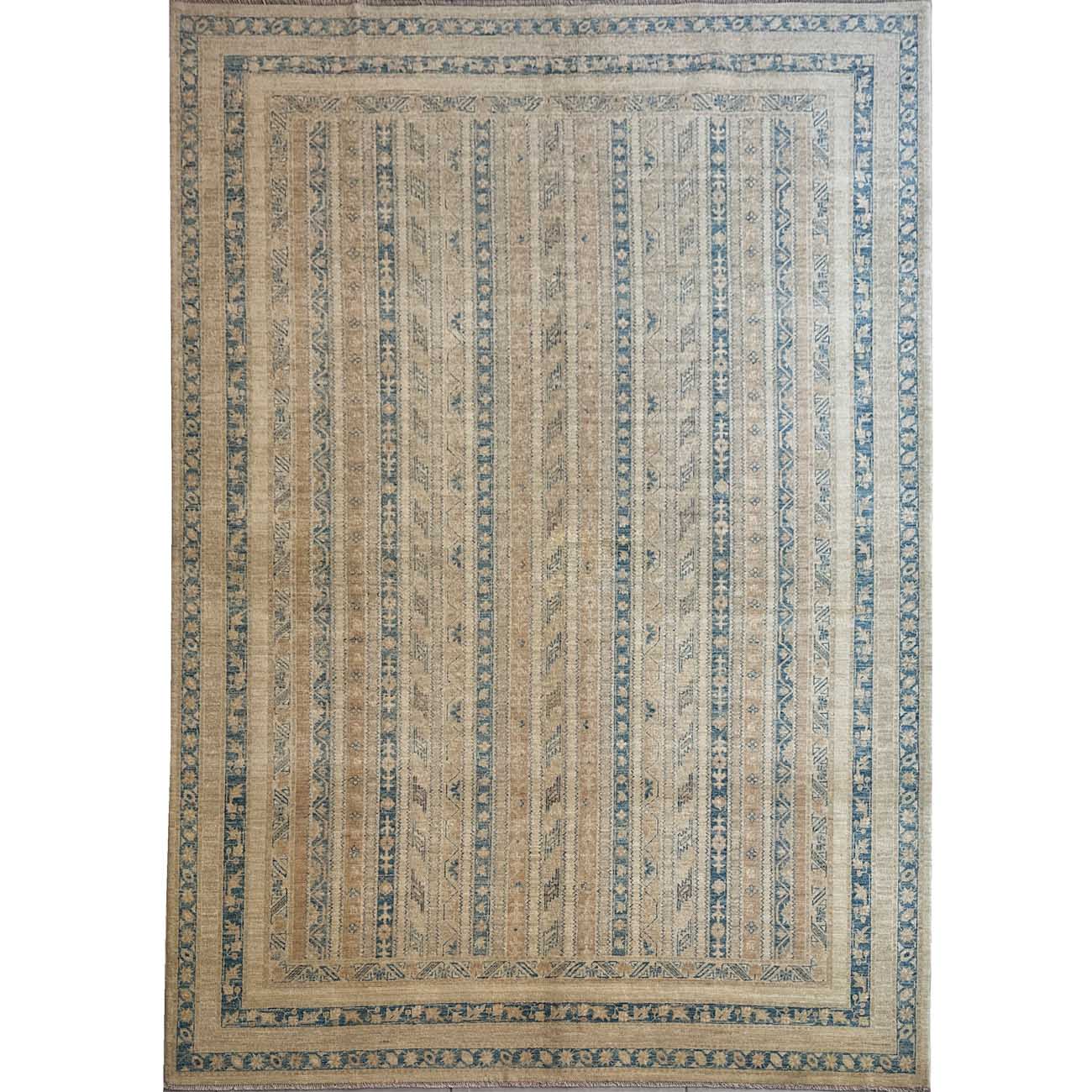 El Dokuma Şal Uşak Yün Halı (200x295 cm)