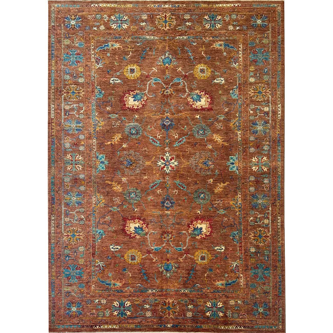 El Dokuma Kiremit Sultani Yün Halı (205x290 cm)