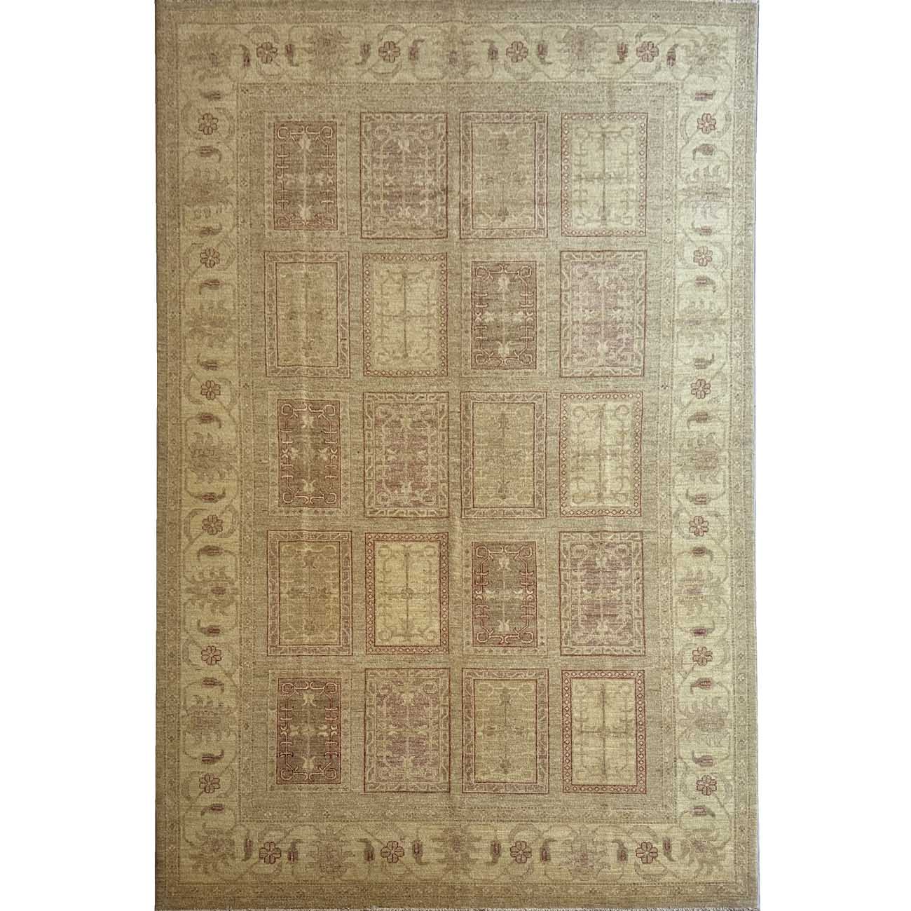 El Dokuma Bahtiyar Uşak Yün Halı (200x300 cm)