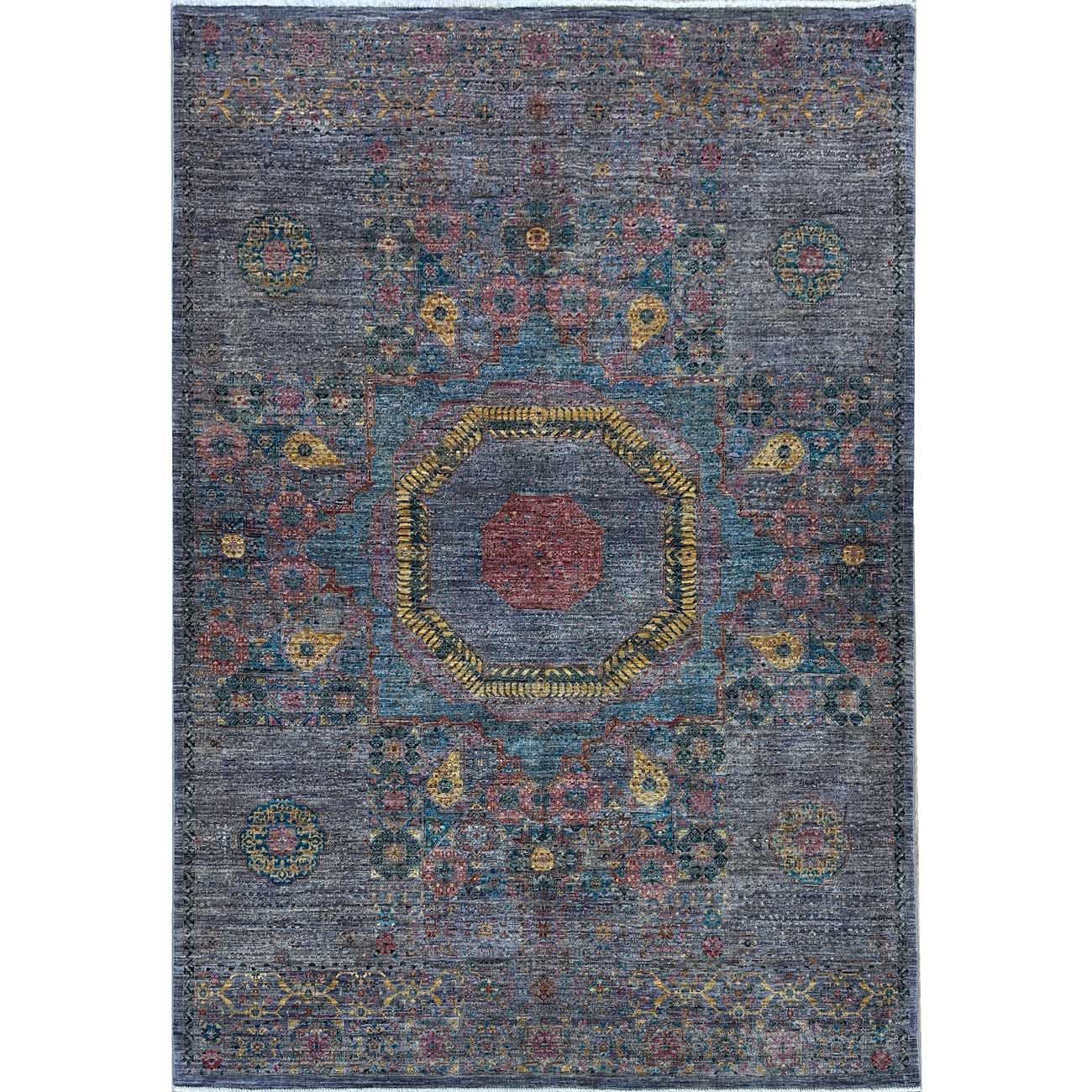 El Dokuma Premium Memlük Yün Halı (170x235 cm)