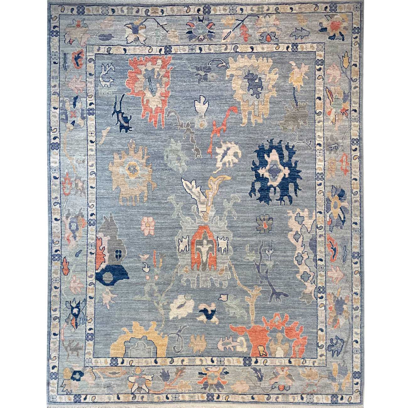 El Dokuma Uşak Yün Halı (310x420 cm)