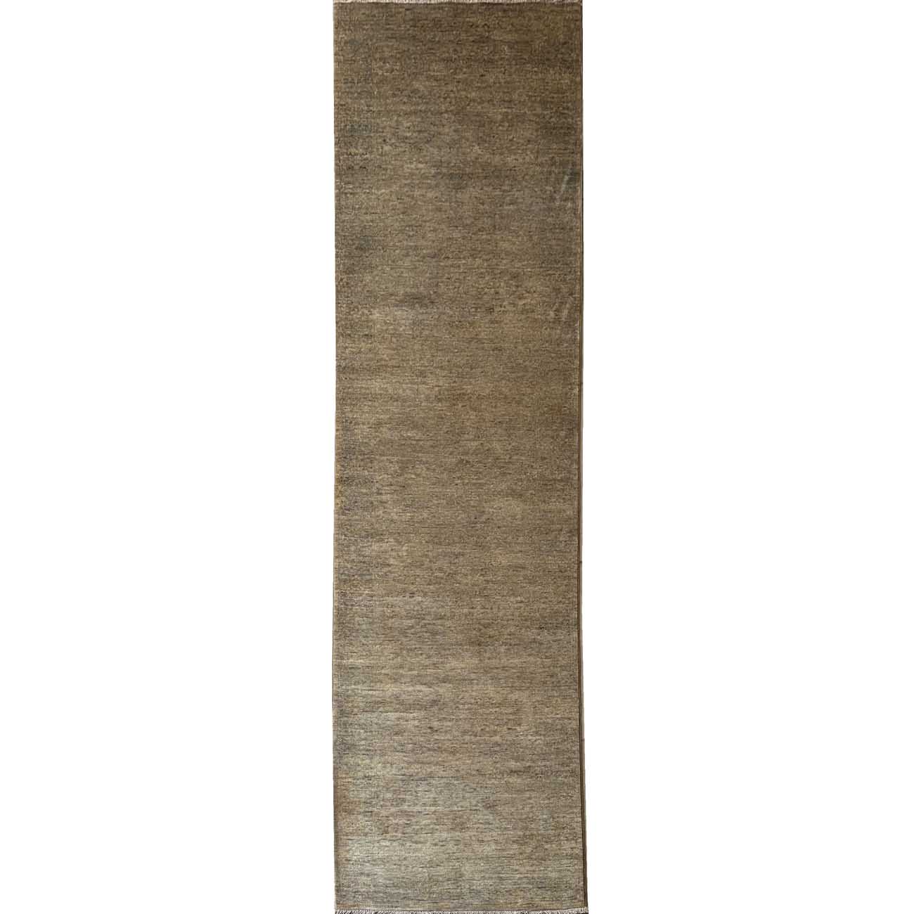 El Dokuma Overdye Modern Yün Yolluk Halı (75x305 cm)