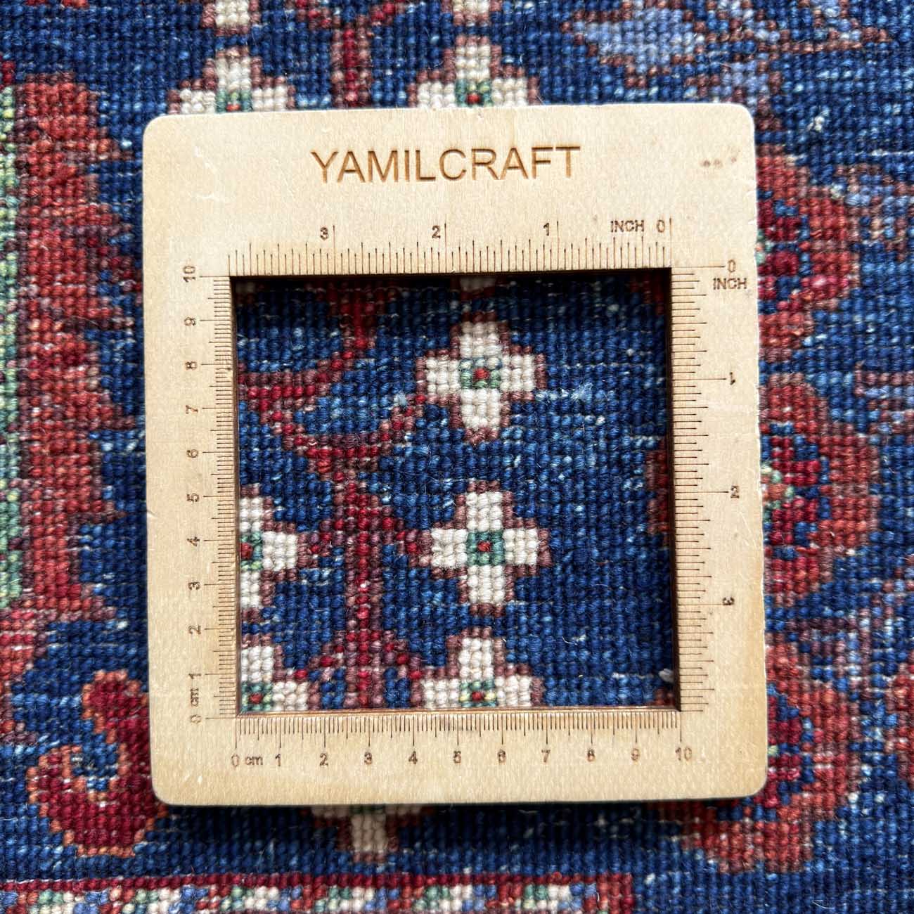 El Dokuma Kırmızı Sultani Yün Halı (250x320 cm) - Görsel 6