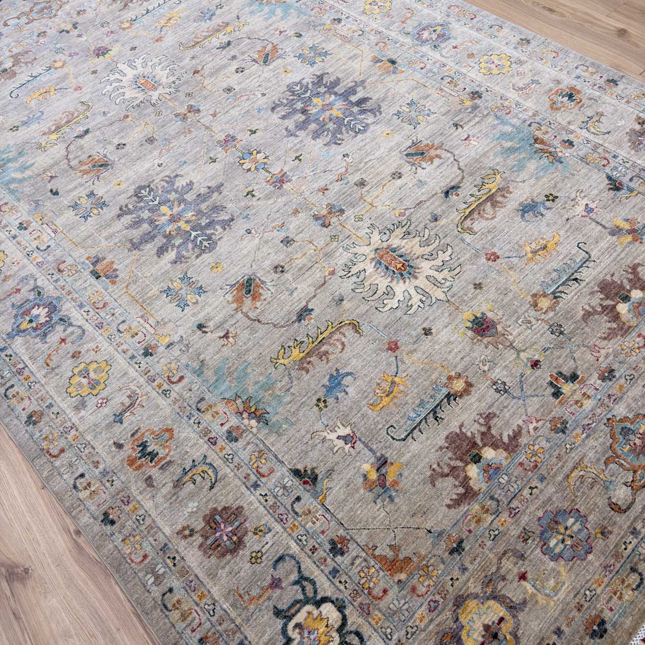 El Dokuma Krem Sultani Yün Halı (200x300 cm) - Görsel 8