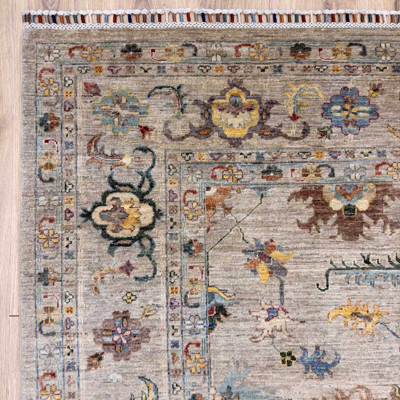 El Dokuma Krem Sultani Yün Halı (200x300 cm) - Görsel 3