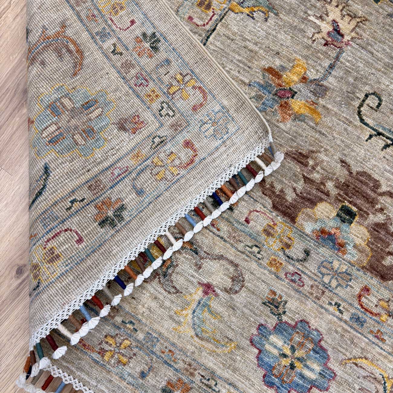 El Dokuma Krem Sultani Yün Halı (200x300 cm) - Görsel 6