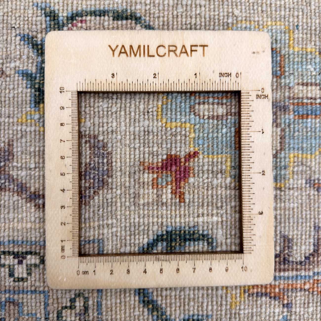 El Dokuma Krem Sultani Yün Halı (200x300 cm) - Görsel 7