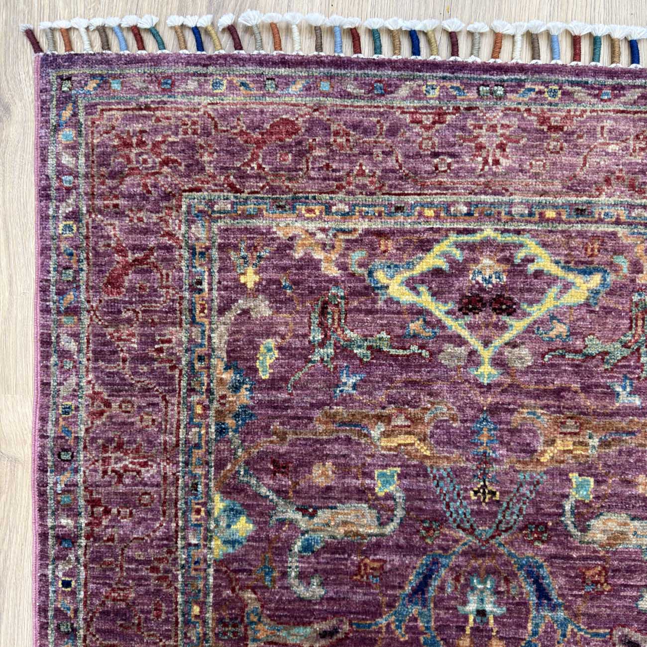 El Dokuma Sultani Yün Halı (75x120 cm) - Görsel 3