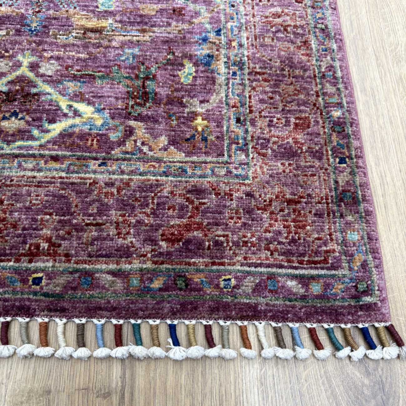 El Dokuma Sultani Yün Halı (75x120 cm) - Görsel 8