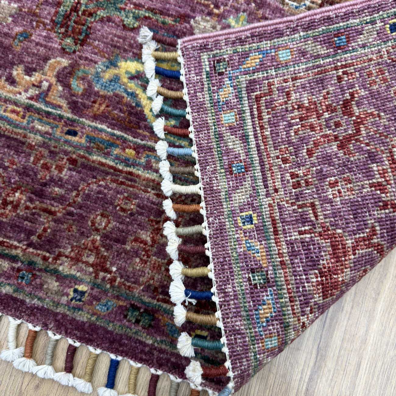 El Dokuma Sultani Yün Halı (75x120 cm) - Görsel 5