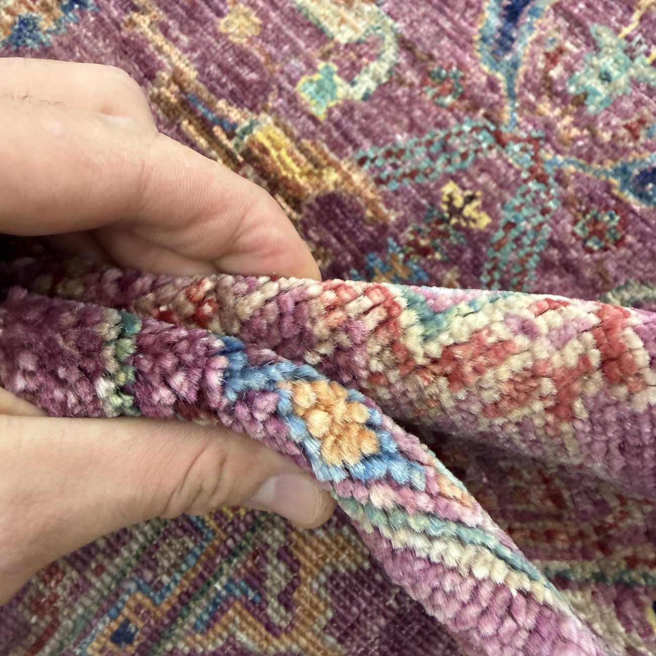 El Dokuma Sultani Yün Halı (75x120 cm) - Görsel 4