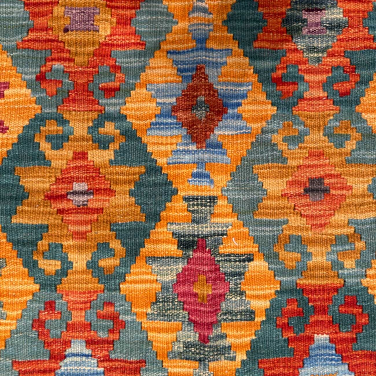 El Dokuma Anadolu Desenli Yün Kilim (85x120 cm) - Görsel 6