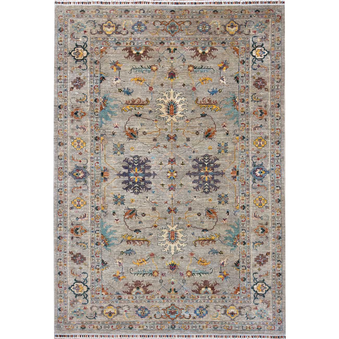 El Dokuma Krem Sultani Yün Halı (200x300 cm)