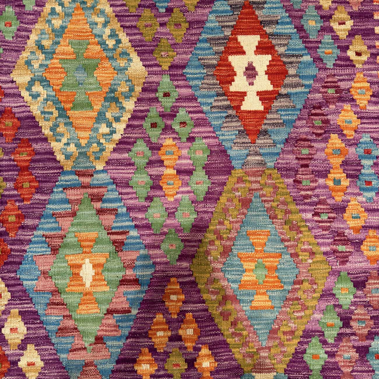 El Dokuma Anadolu Desenli Yün Kilim (200x290 cm) - Görsel 3